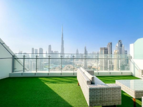 Panoramic Burj Khalifa View Luxury 2BR Penthouse